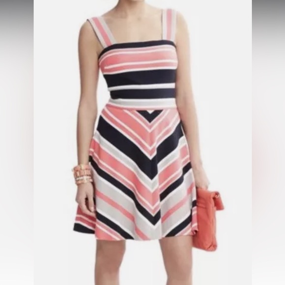 Banana Republic x Milly Fit and Flare dress - Picture 1 of 6